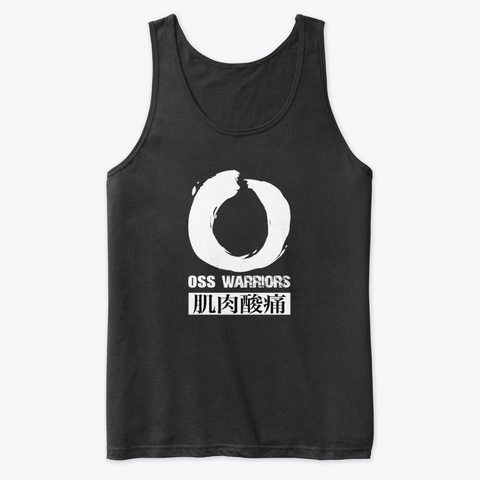 Camiseta Oss Warriors (Kung Fu Workout) Black áo T-Shirt Front