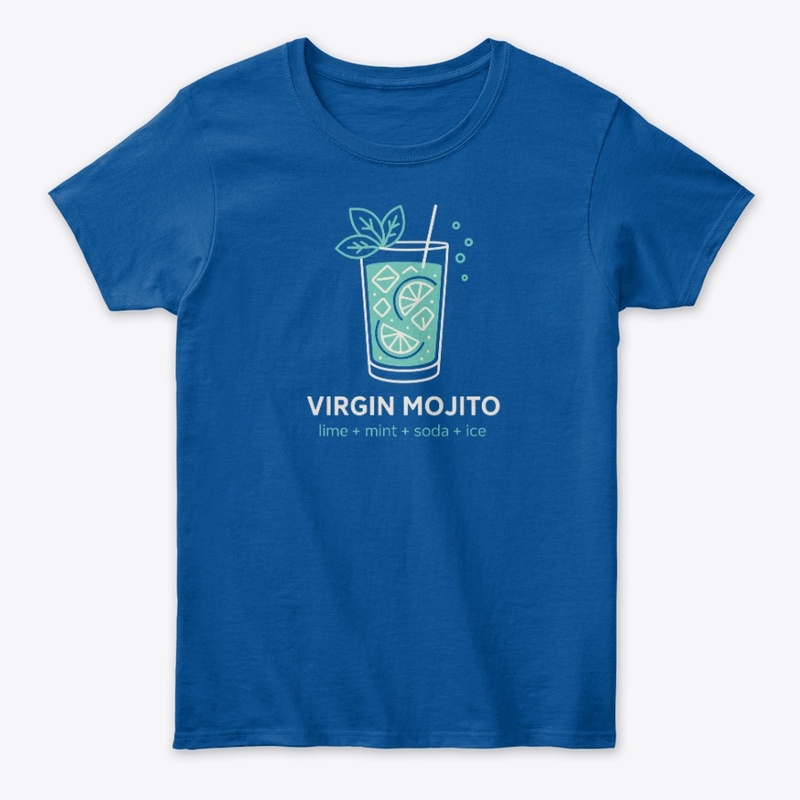 Virgin Mojito Tee Design