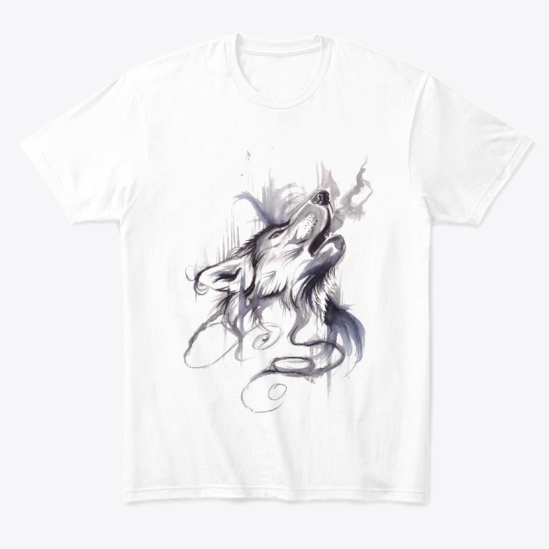 desert wolf T-shirt