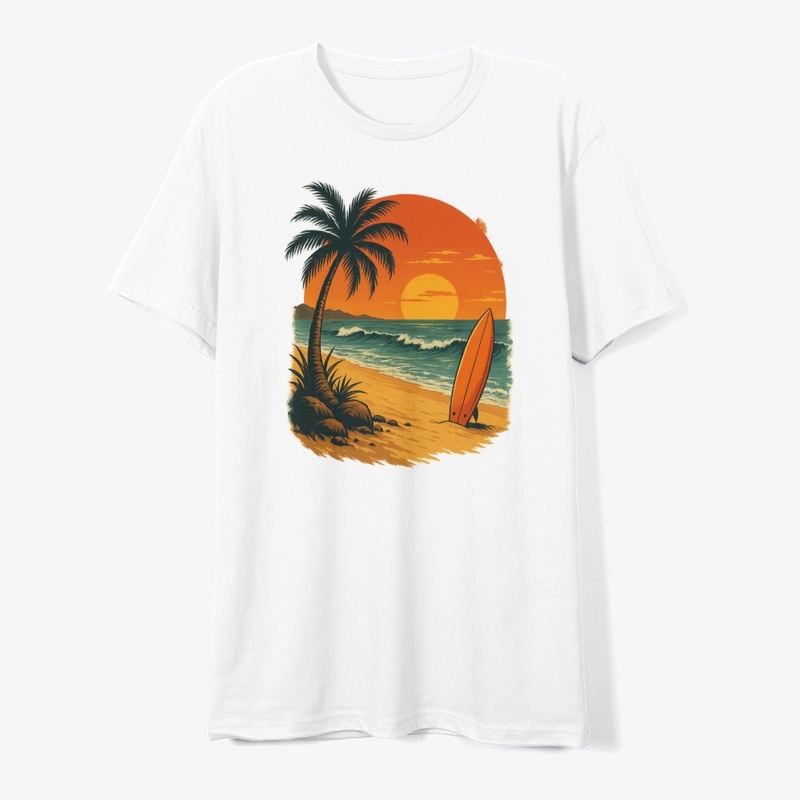 Surfing Surf Surfer summer beach T-shirt