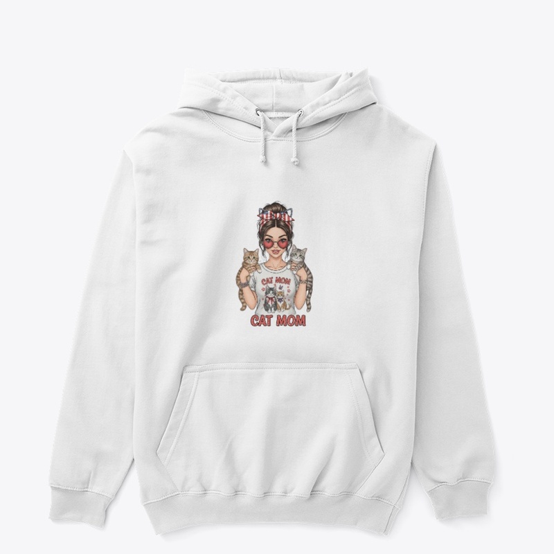 Cat Mom Life - Cute Feline Lover