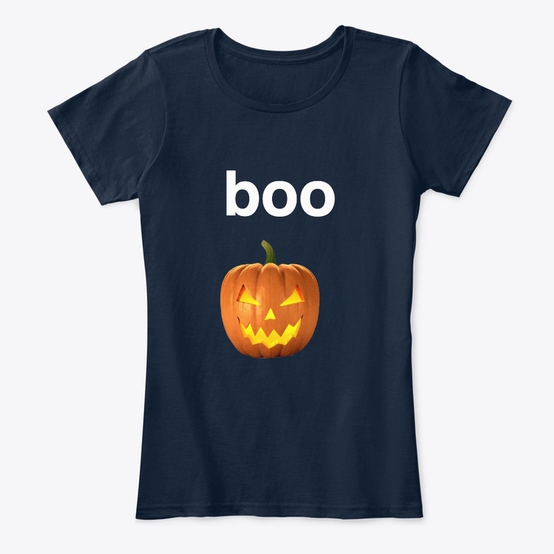 Halloween boo t-shirt