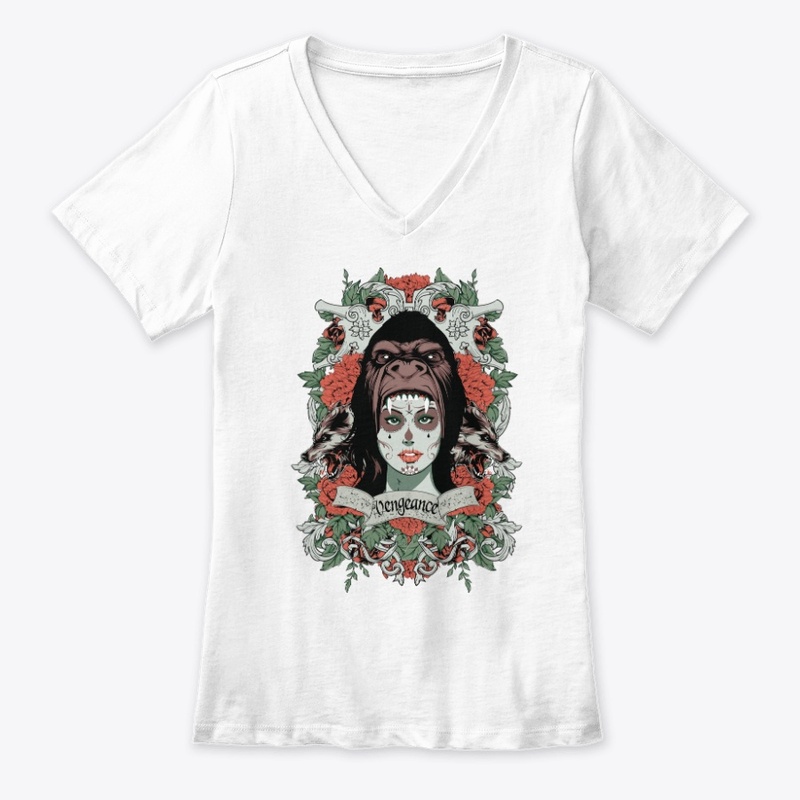 Craze Uk | Gorilla Woman Vengeance Tees