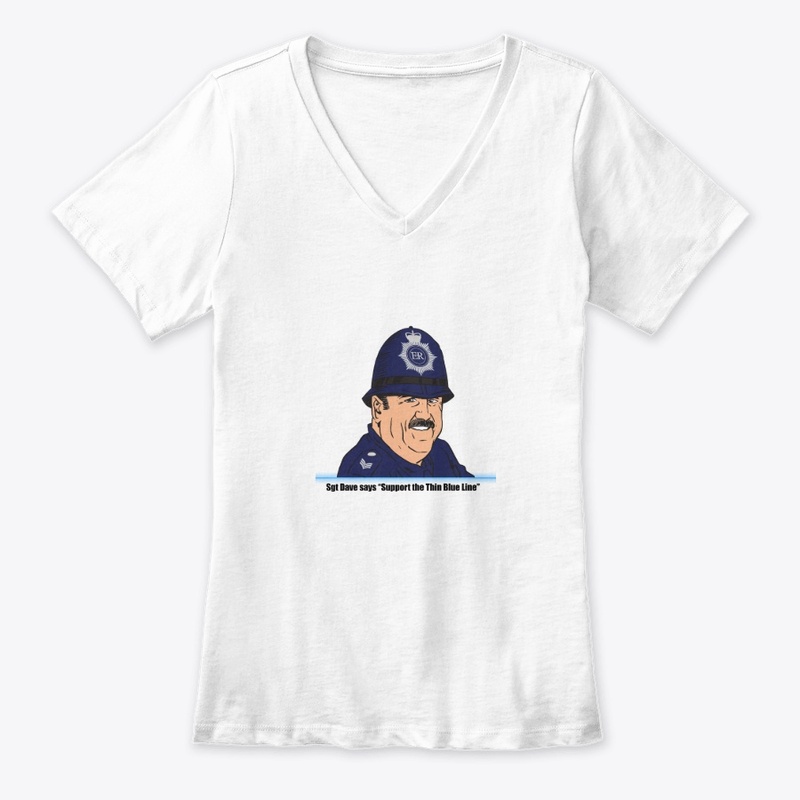 Sgt Dave Thin Blue Line Women's T-shirt