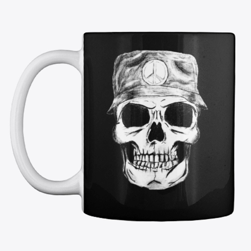 Skull and Peace-senior art