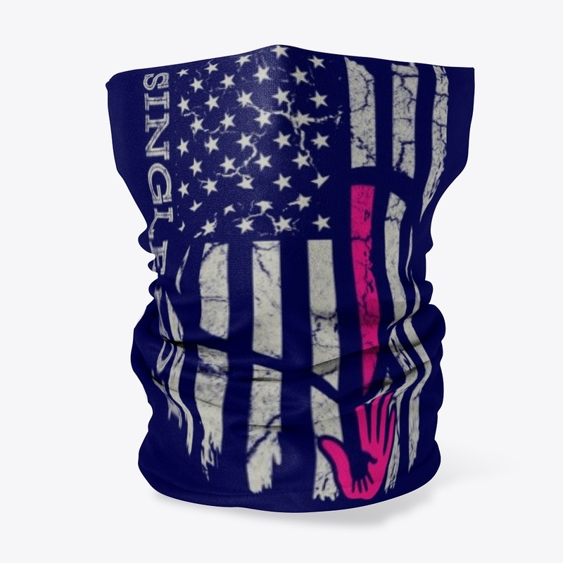 US Flag Single Mom Blanket