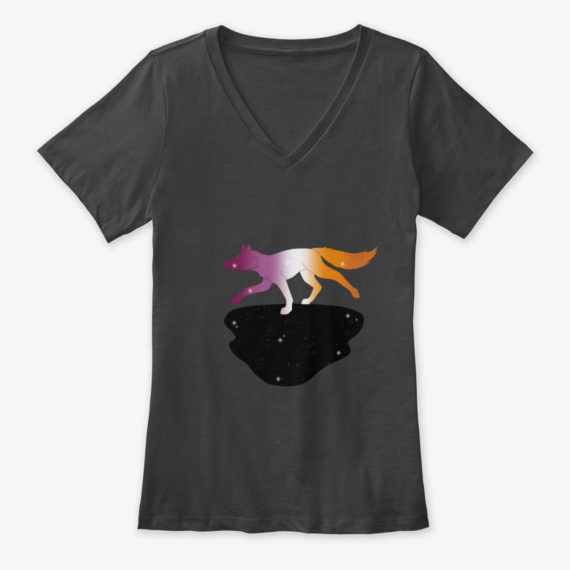 Lesbian running starry fox