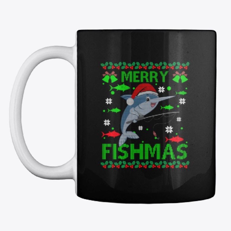 Ugly Fishing Merry Fishmas for Fisherman