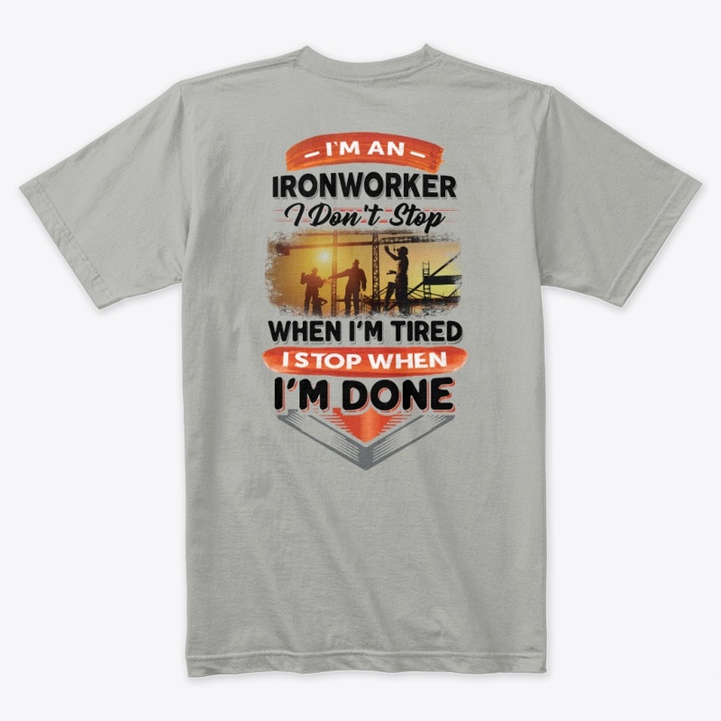 This Ironworker Stops When Done