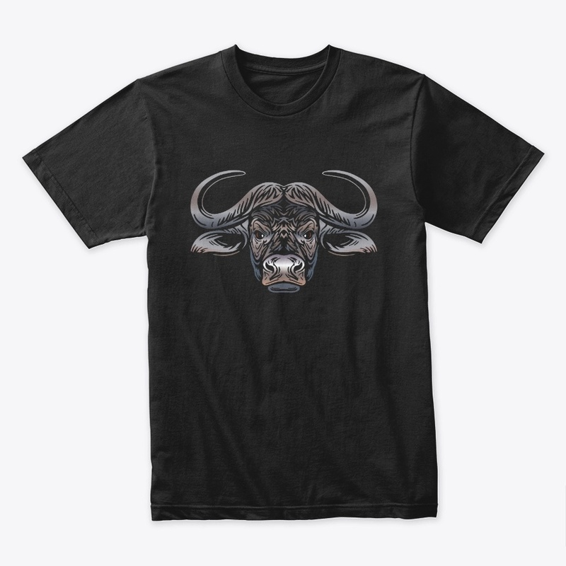 Cool African Buffalo (Colored)