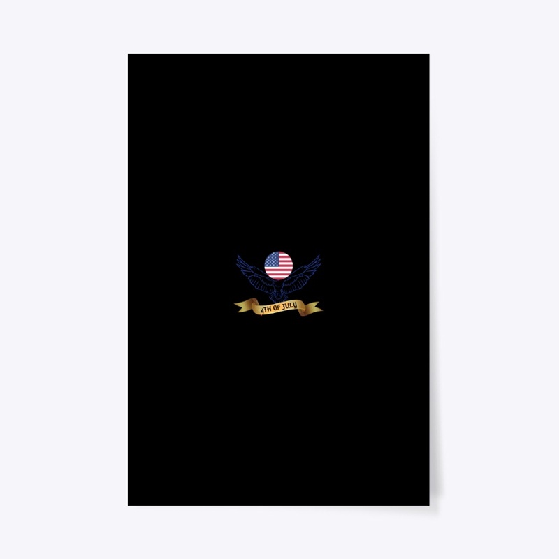 Best Black 4th of july USA  Tshirt