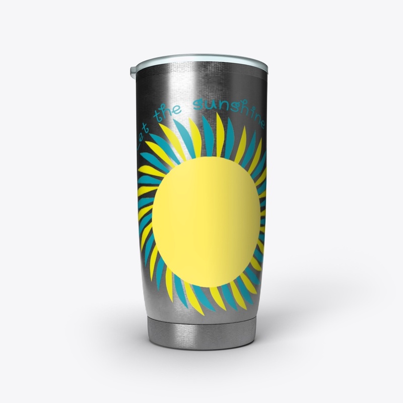 Let the sunshine in! Teal version