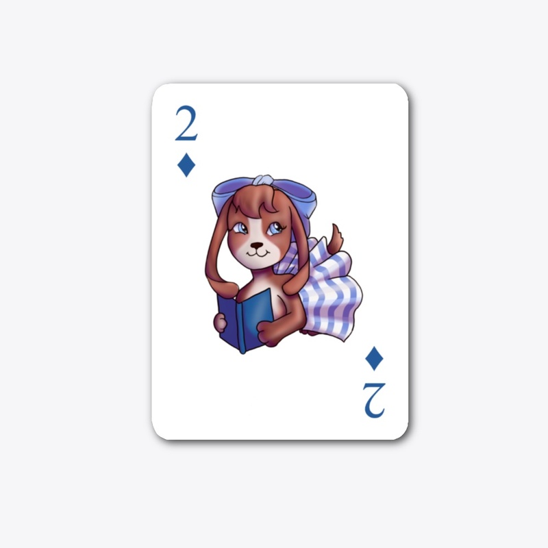 Eastwood Marianne Playing Card Sticker