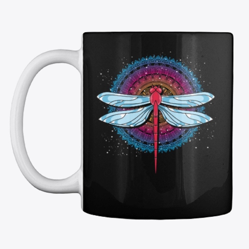 Mandala Dragonfly - Gift For Women & Men