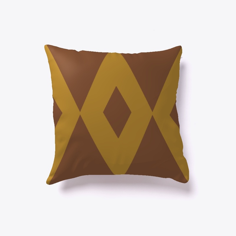 Diamonds and Triangles-Brown