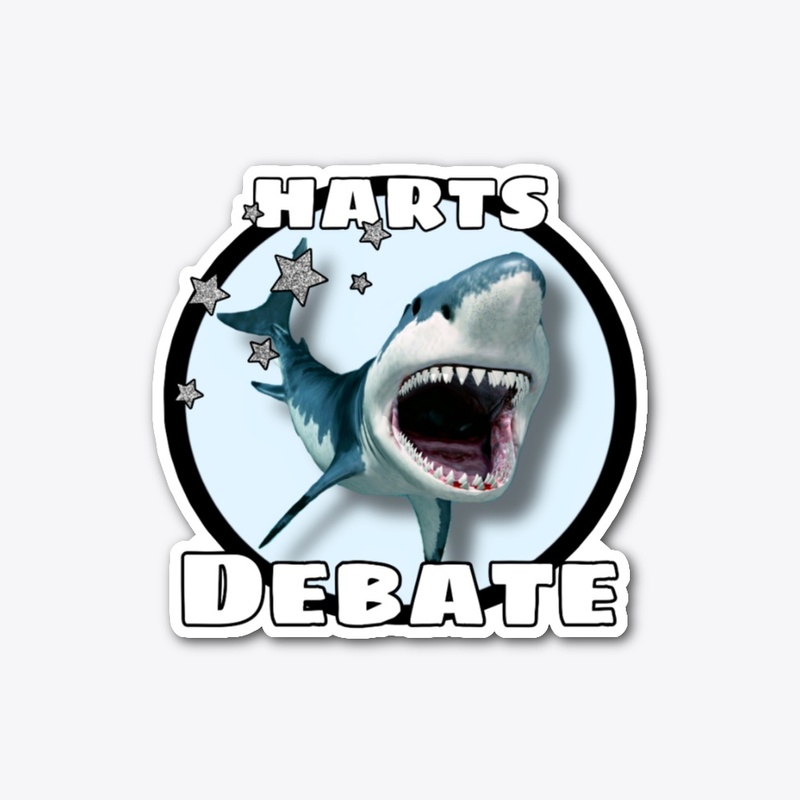 2022-2023 harts debate sticker