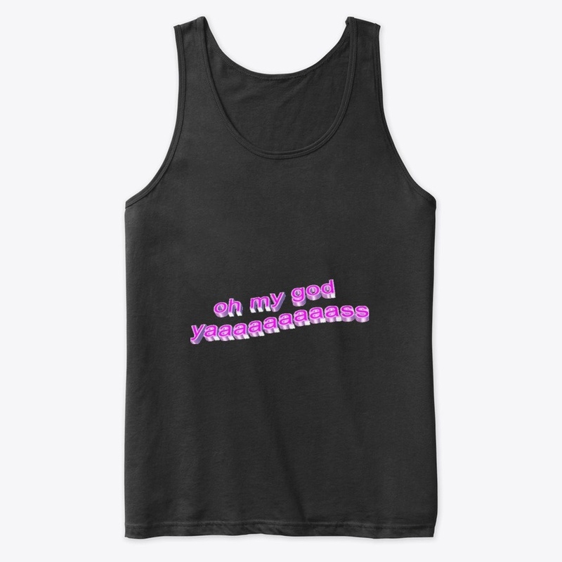 oh my god yaaaassss- hoodie and tank top
