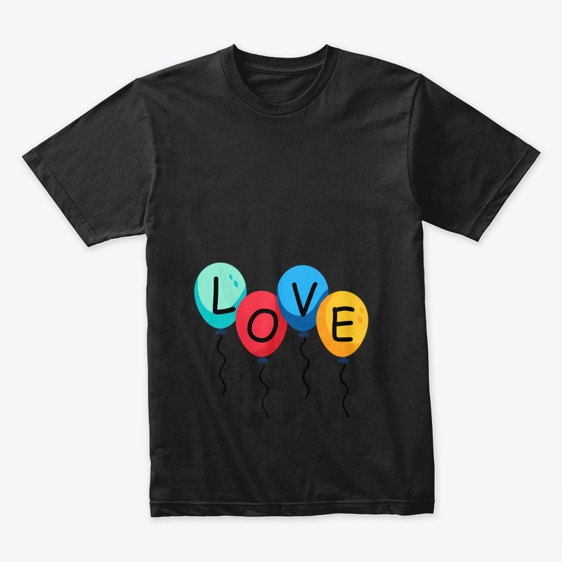 "LOVE" Balloons – A Burst of Color 