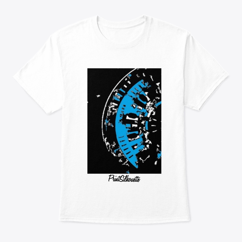 Abstract Casual Blue