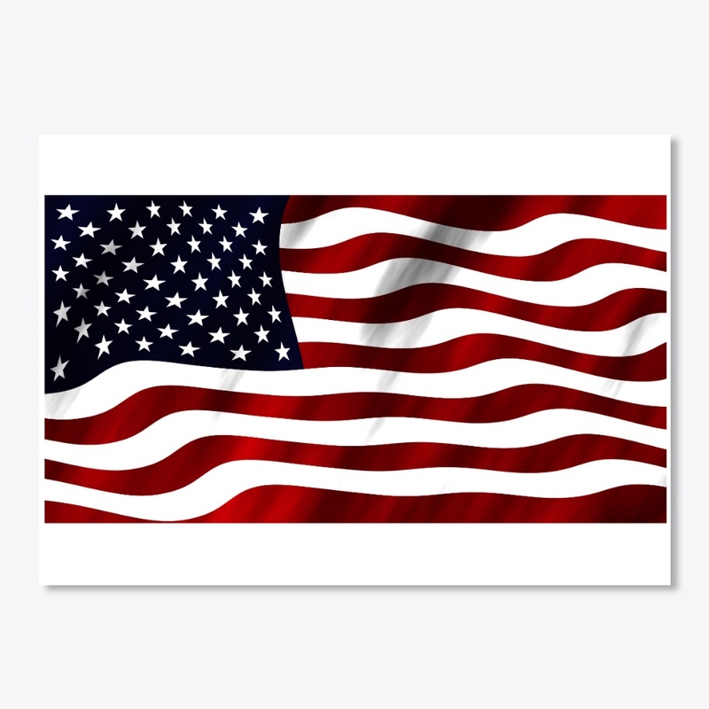 Best 4th of July Gift  American flag Tee
