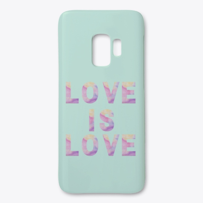 Love Is Love - Watercolour Pride