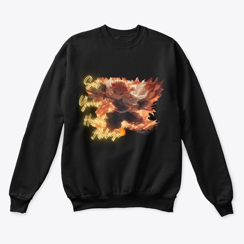 Set Your Heart Ablaze – Flame Spirit Tee