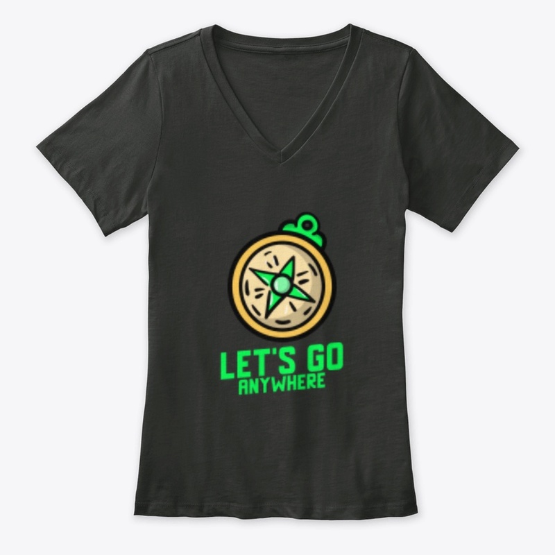 Let's Go Anywhere Camping Shirt