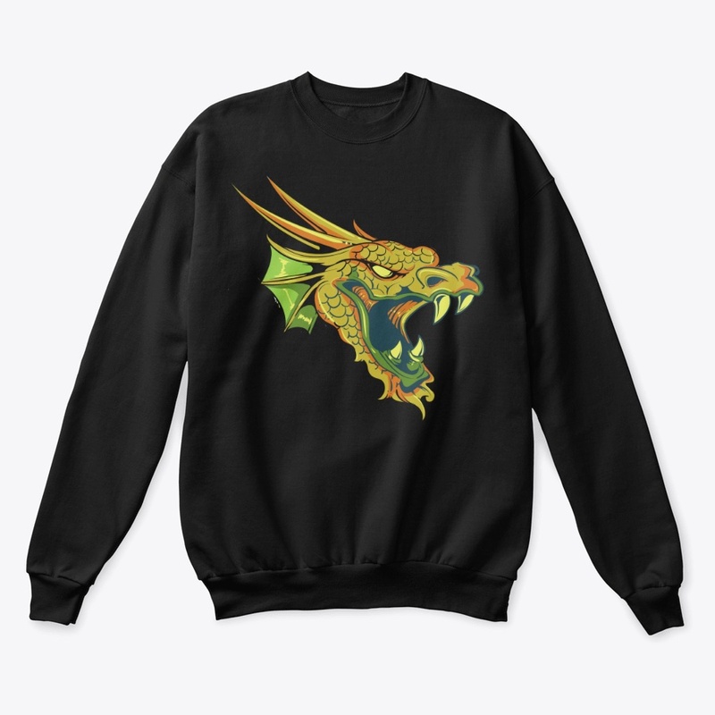 Angry Dragon Head
