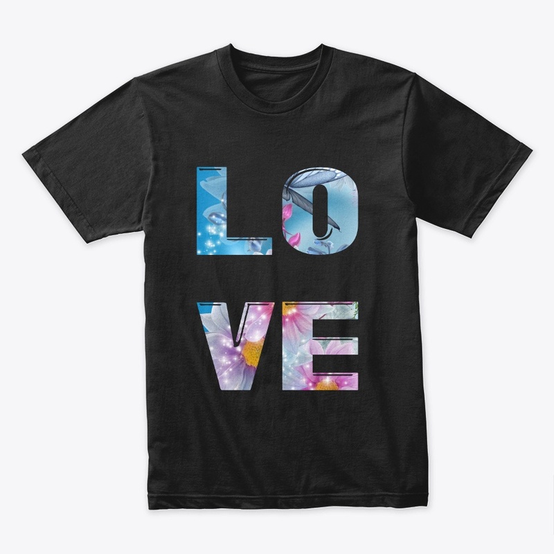 Love Print half and Long Sleeves T-shirt