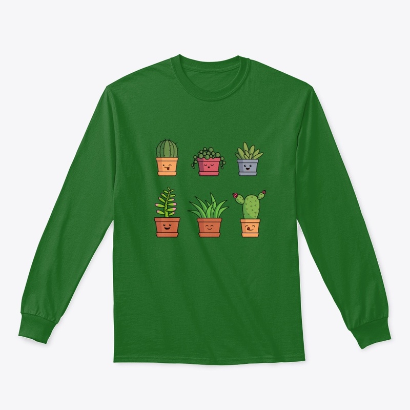 Happy succulents and cacti