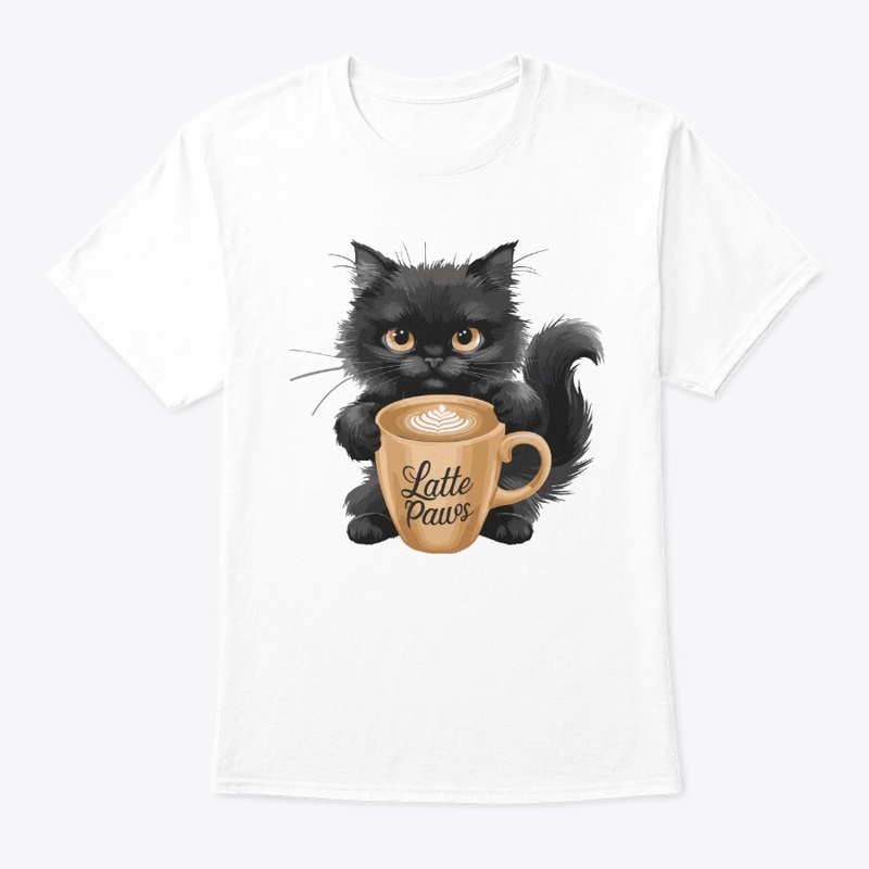 CAT AND MUG LATTE
