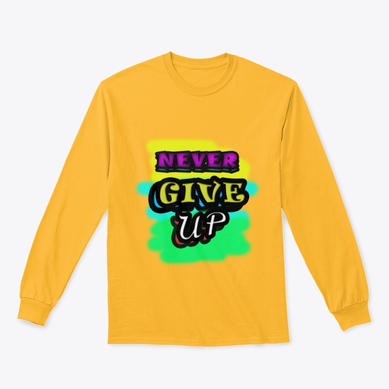Never give up motivation