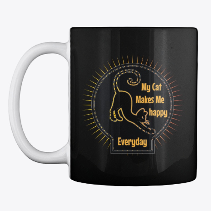 my cat makes me happy