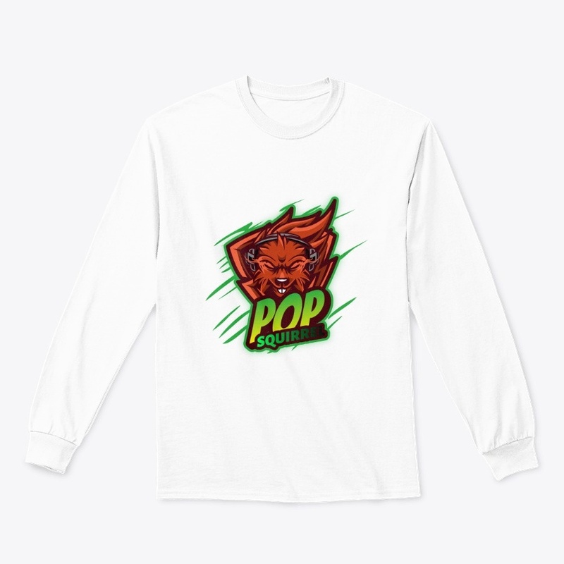 cartoon logo design: pop squirrel