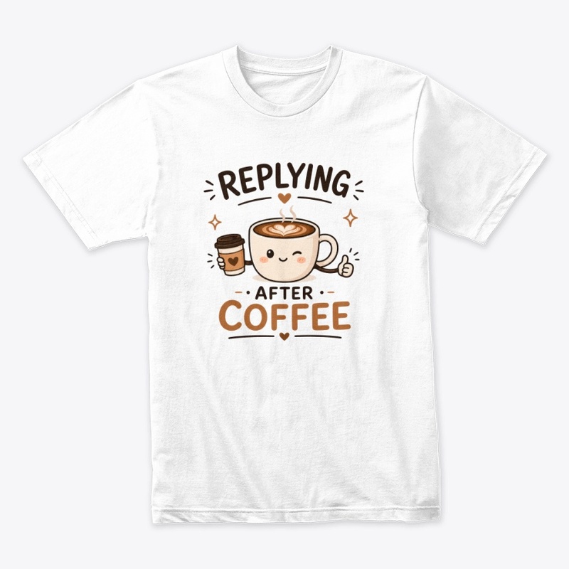 Replying After Coffee Funny Coffee