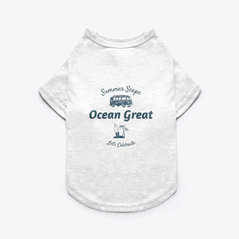 Summer scape ocean great let's celebrate