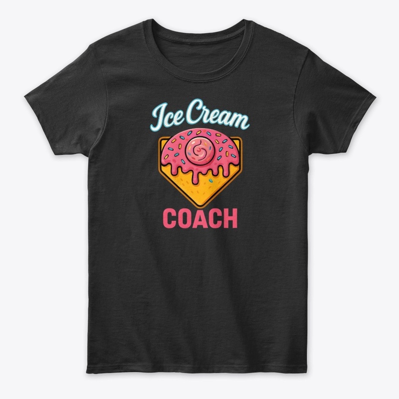 Ice Cream Coach Fun Graphic Tee