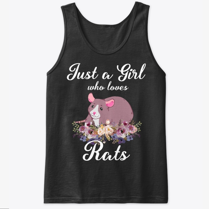 Girl Loves Rats Flower Style