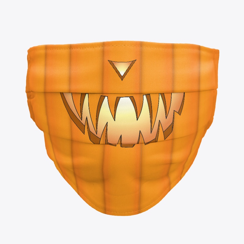 Jack o lantern Halloween Face Mask 6