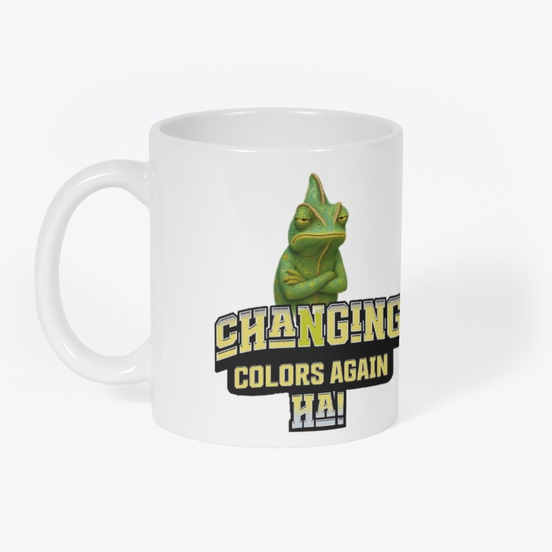 Sarcastic Chameleon Tee and Accessories