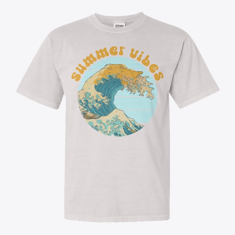 Summer Vibes Typography Script Lettering