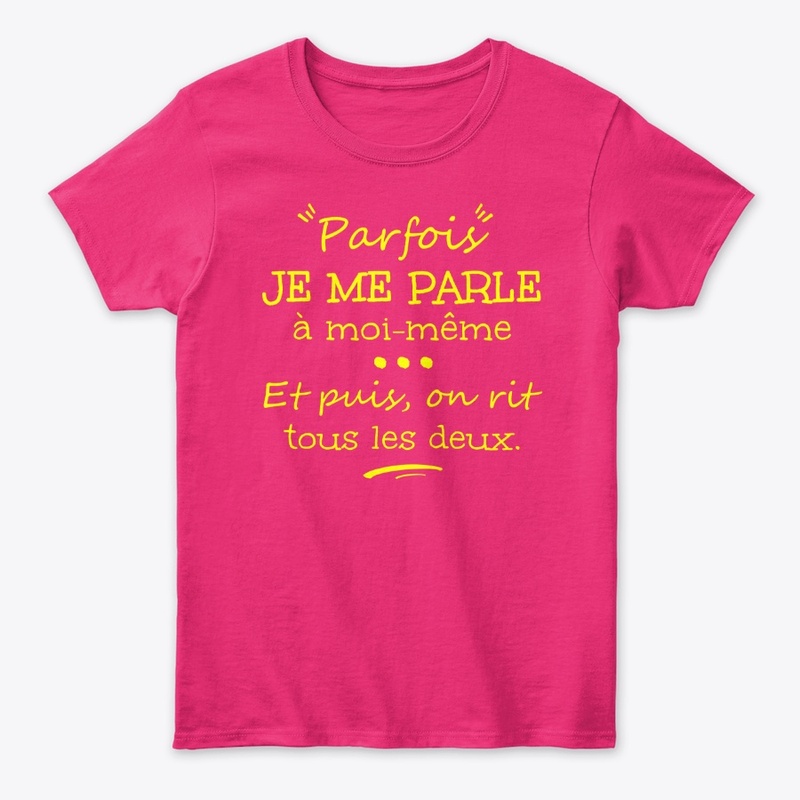 Parfois je me parle à moi-même