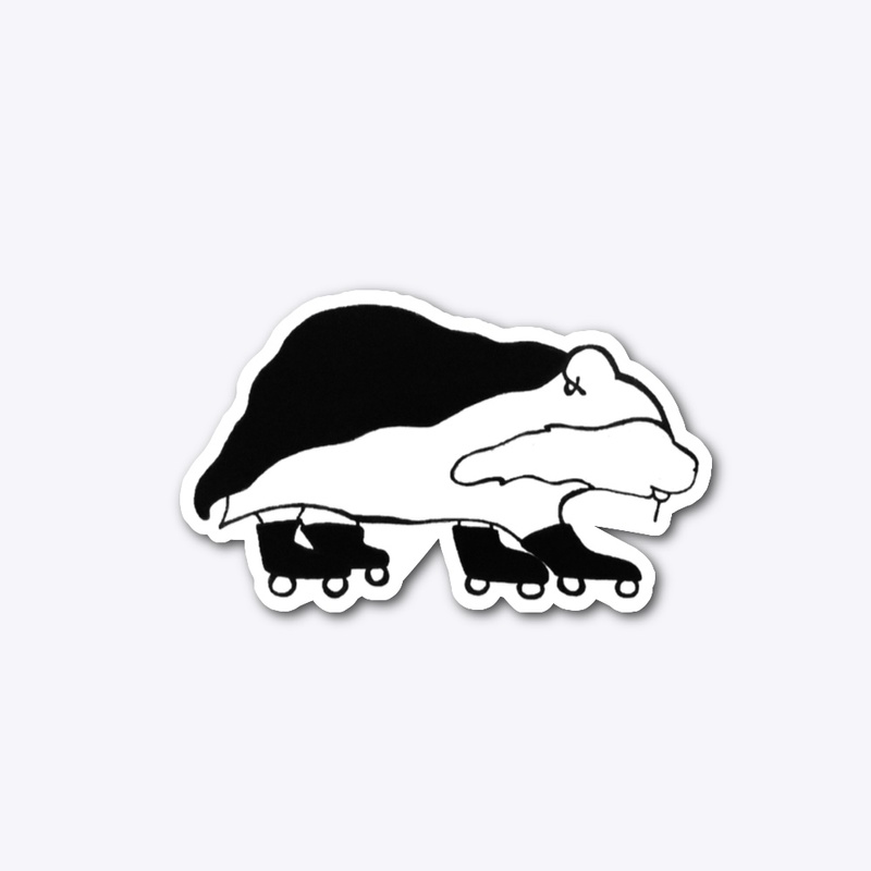 Hunny Badger Sticker