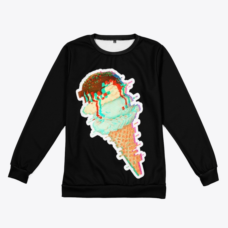 Glitchy Ice Cream Cone