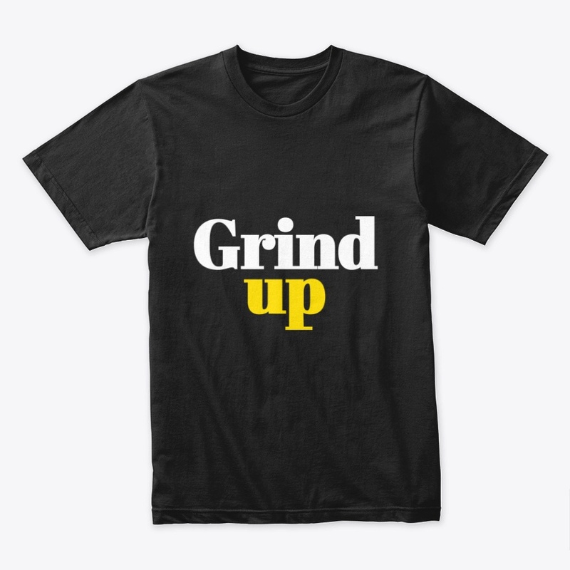 Grind Up– Motivational Typography Design