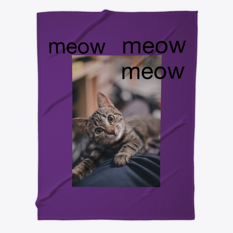 Meowing cat