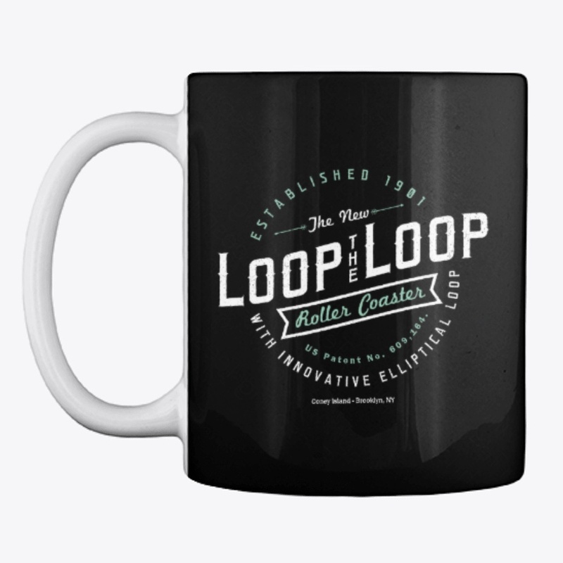 Loop The Loop Vintage Retro Logo