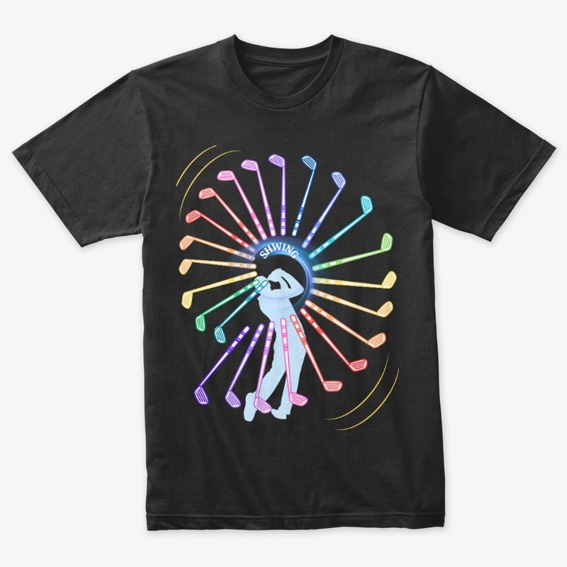 Golf Swing Dark Shirt