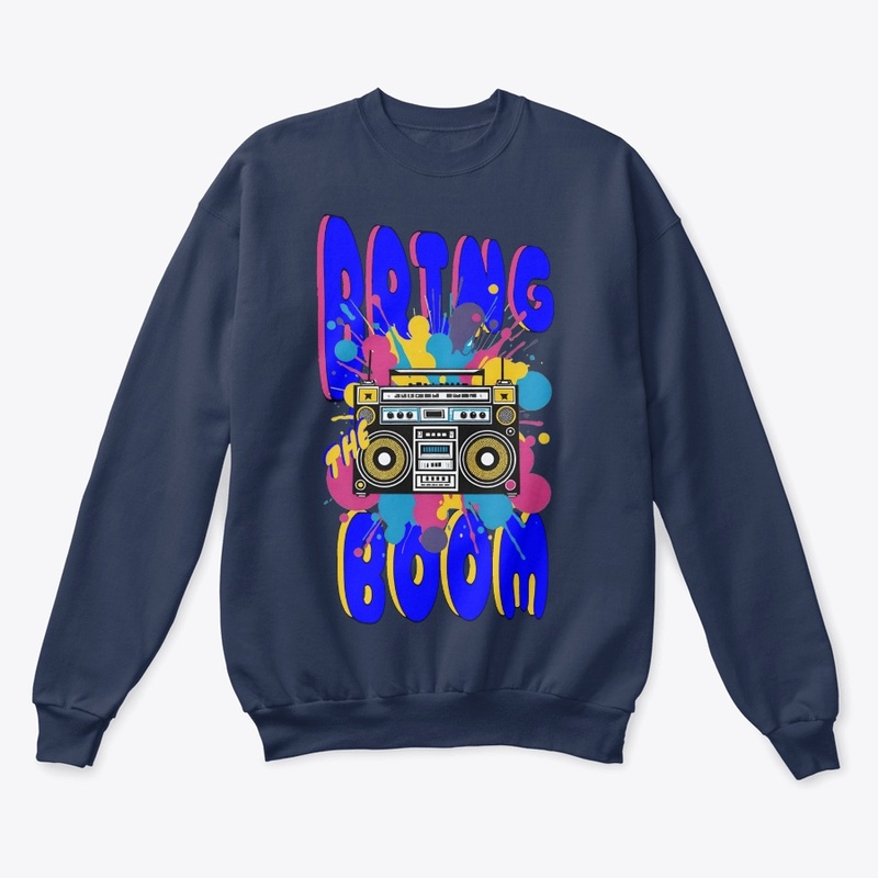 Bring the Boom Box neon Color music 