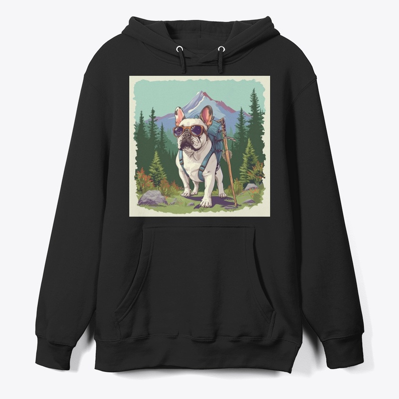 Hiking with a French Bulldog